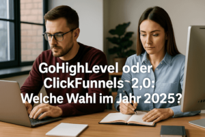 GoHighLevel oder ClickFunnels 2.0: Welche Plattform ist 2025 die richtige Wahl?