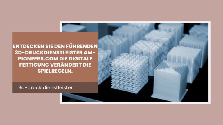 3D-Druckdienstleister