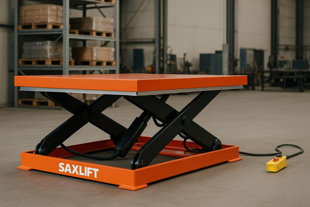 Scherenhubtischen von Saxlift