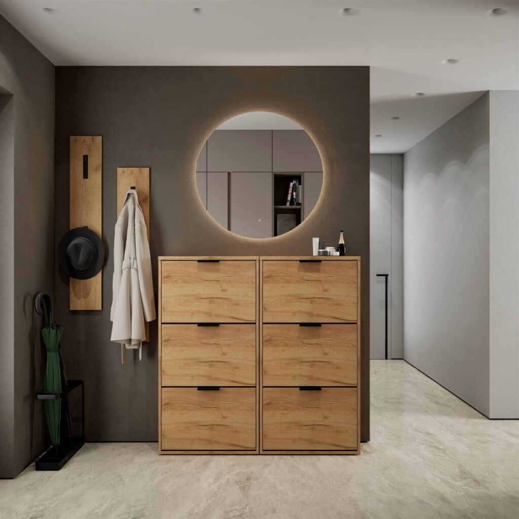 Moderne Flurmöbel-Trends 2025-2026: Clevere Garderoben-Ideen für kleine und schmale Flure
